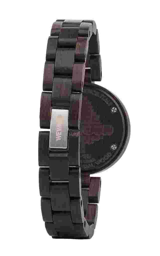 WeWOOD Mimosa Black Wmibla Women's 100 Natural Wood Wooden Watch Blackwood