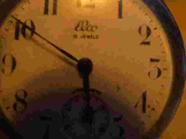 Elco 15 Jewel Nickel Pocket Watch Hand Wind..  Working