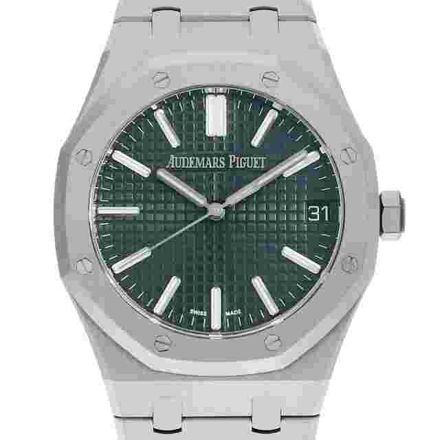 Audemars Piguet Royal Oak Green Men's Watch - 15510ST.OO.1320ST.04
