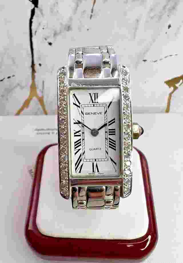 Lady’s 14KT White Gold And Diamond Watch