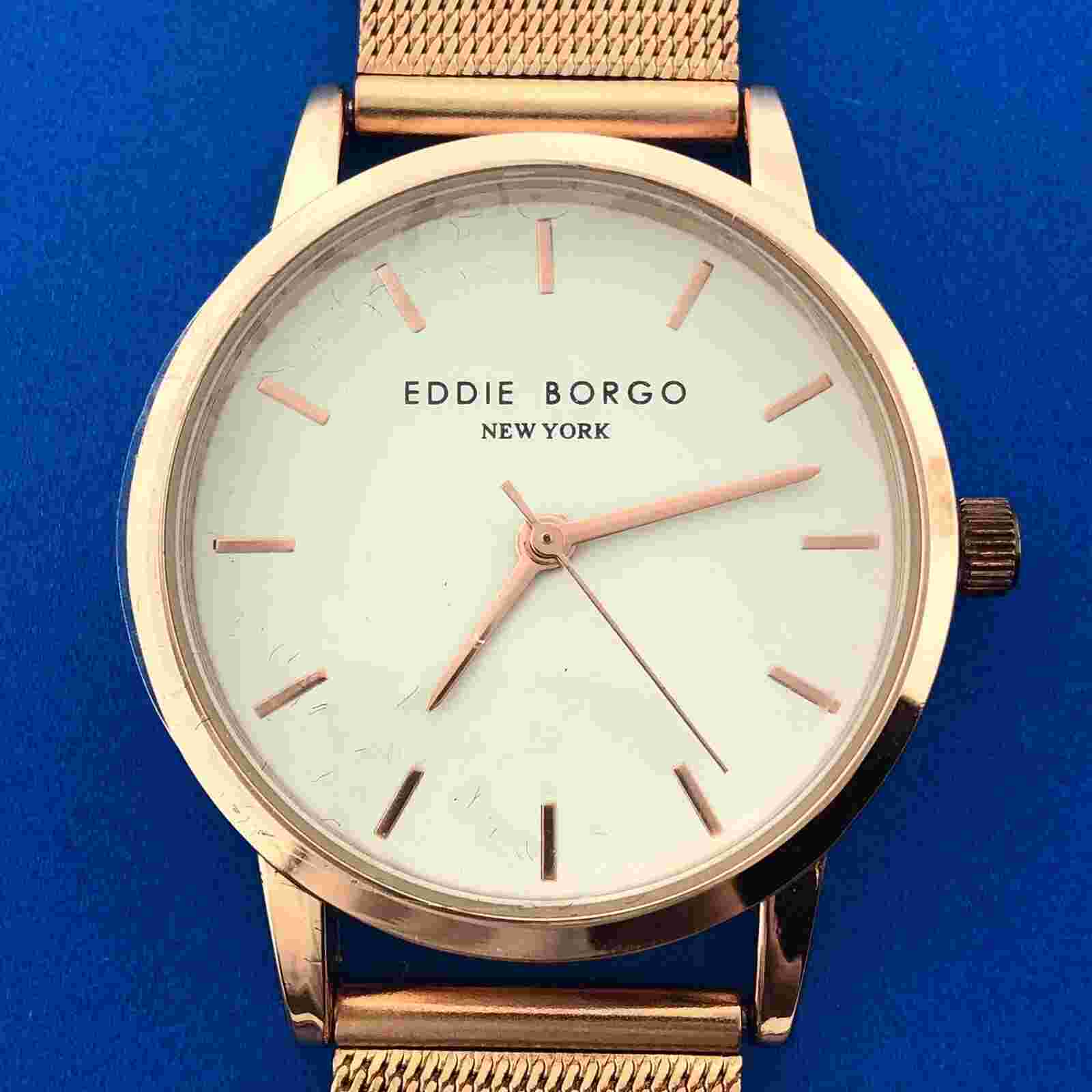 Designer Eddie Borgo The Soho Copper Stainless Steel Ladies Fashion Watch NIB