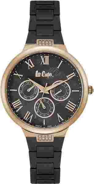 Leecooper Watch LC06466.450 Modern Ladies Wristwatch With Day And Date Display