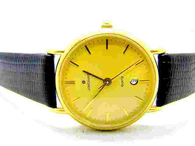 Junghans Quartz Swiss ETA 956.114 Women's Wristwatch 47/7205 Lady Watch circa 1990