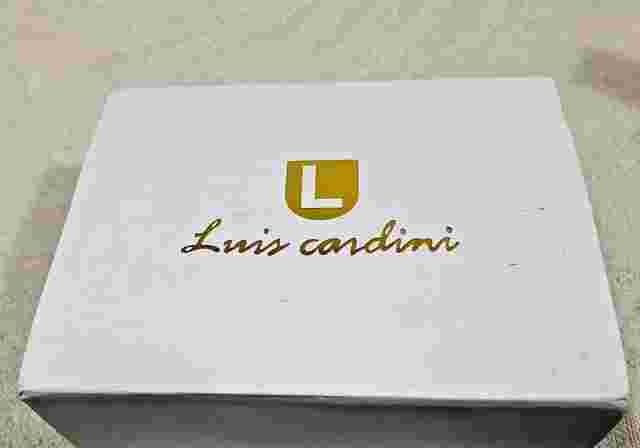 LUIS CARDINI HIS & HER SET OF WATCHES – WATER RESISTANT, GOLD TONE FINISH