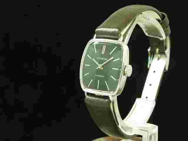 Dugena Classic Brass/Stainless Steel Hand Wound Watch/Caliber Durowe 3.69