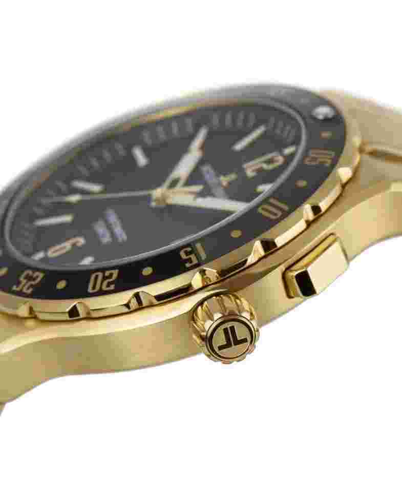 JACQUES LEMANS Men Analog Automatic Casual Watch Classic Dress Black Dial Waterp