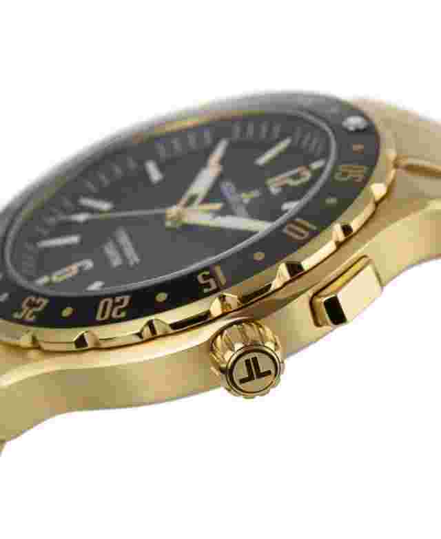 JACQUES LEMANS Men Analog Automatic Casual Watch Classic Dress Black Dial Waterp