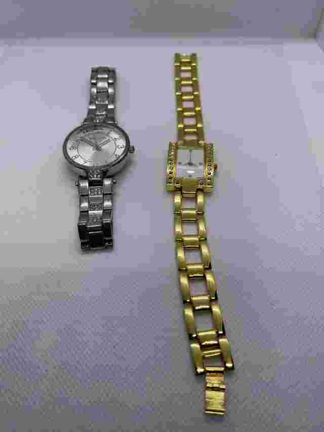 Ladies Watch Lot Tested & Working Valletta & Quartz Watch Silver & Gold Fashion