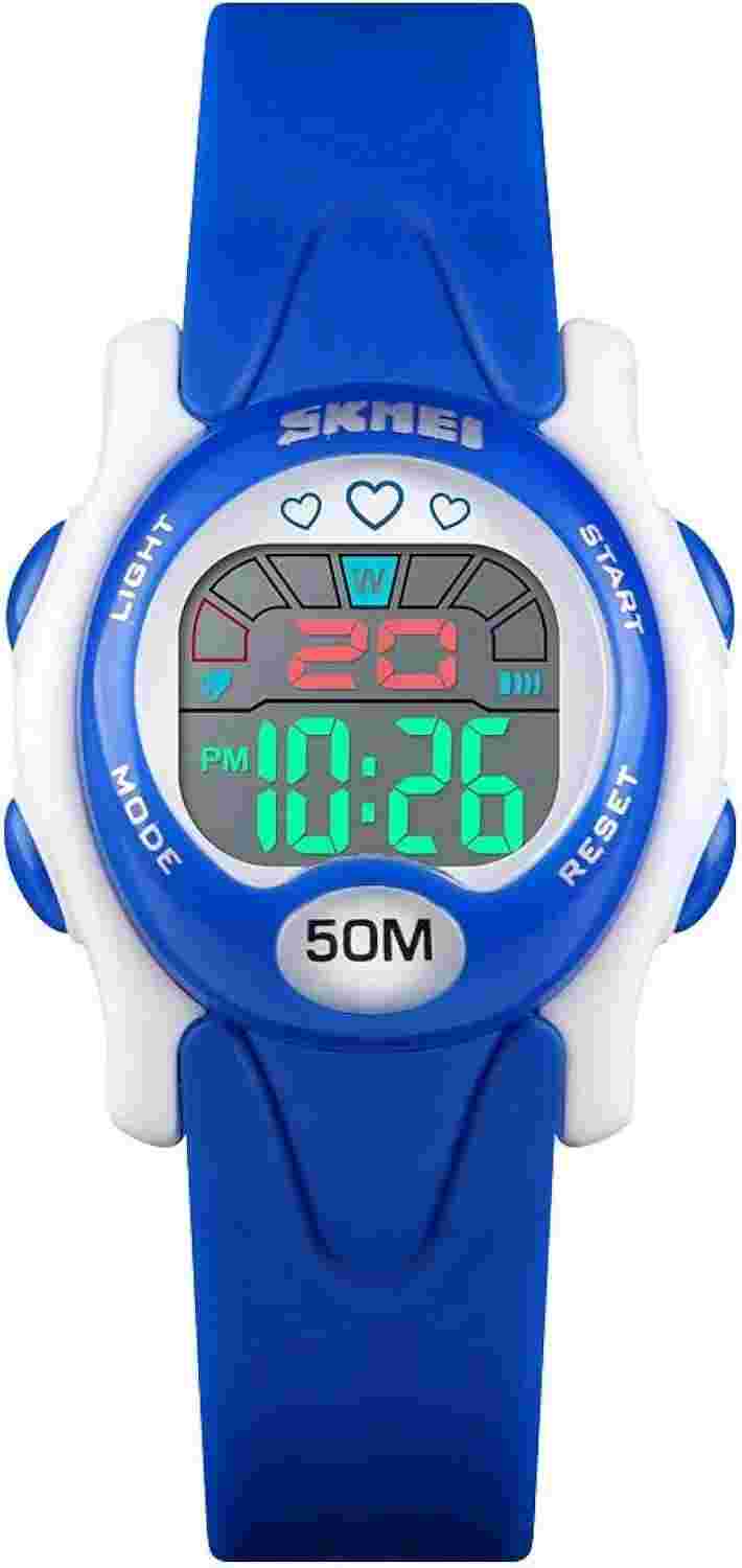 Cakcity Childrens outdoor sprorts watch LED Electronic Digital Watch