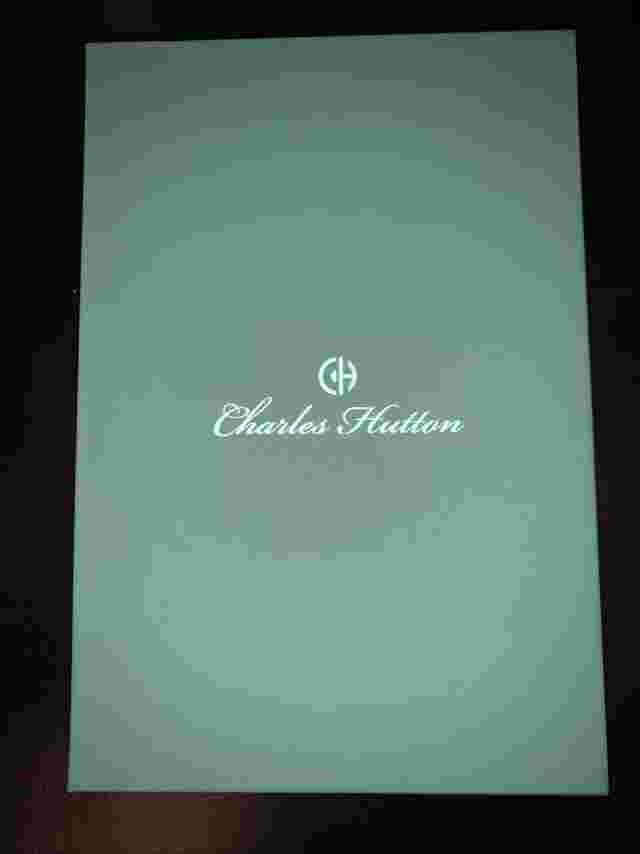 Charles Hutton Defender Vk64 Chronograph Sunray Black 43 Mm W Khaki Nylon Strap