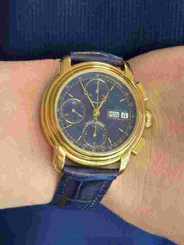Jacque Lemans Chronograph Automatic Eta 7750 Day Date Mens 38.5mm Swiss 508
