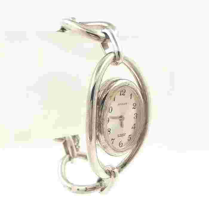 Vintage Anker Women's Watch From 800er Silver Solid - Mechanical