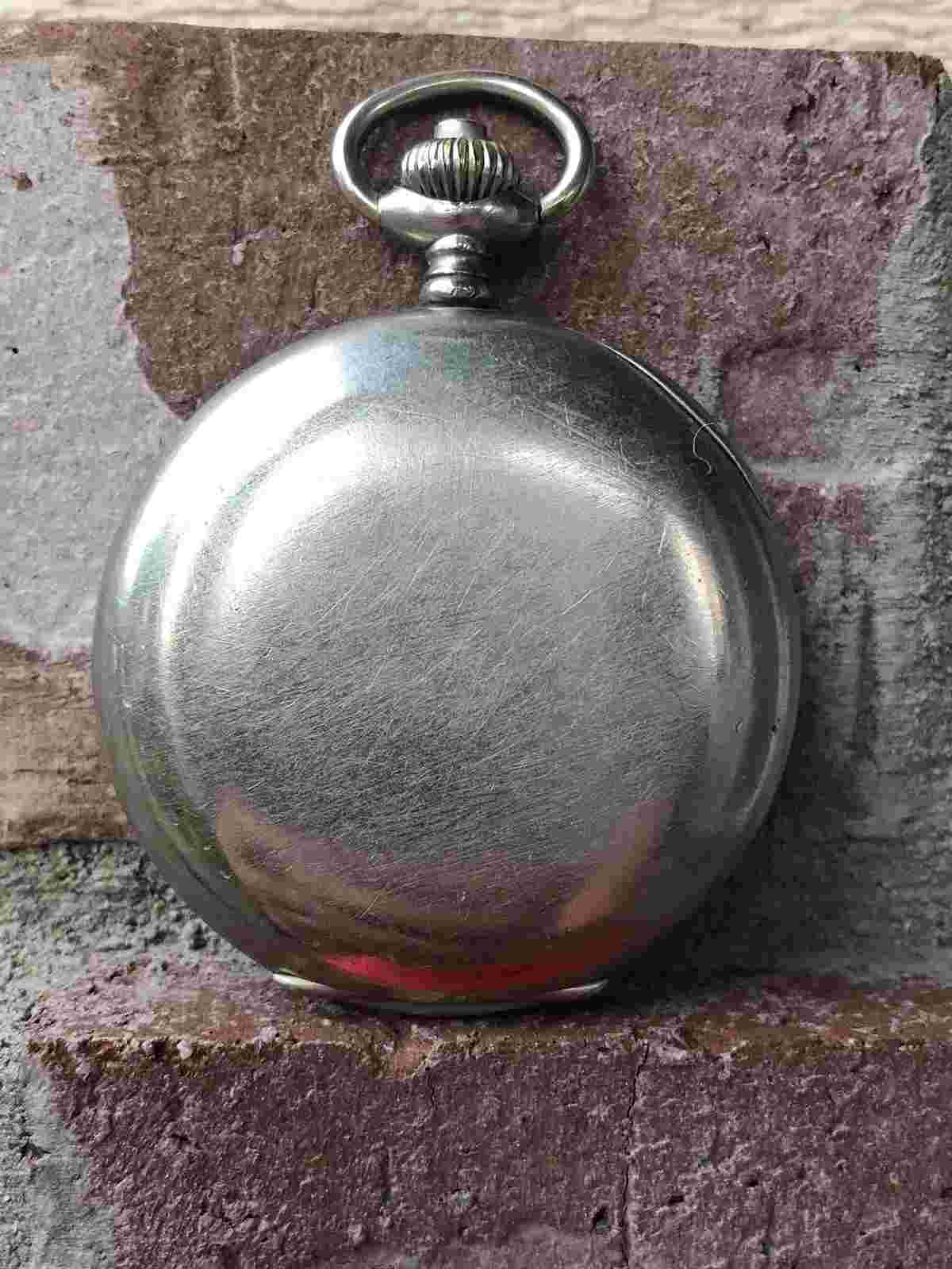 Antique PHENIX CHRONOGRAPH 17j Open Face SIZE 16s SWISS GREAT POCKET WATCH