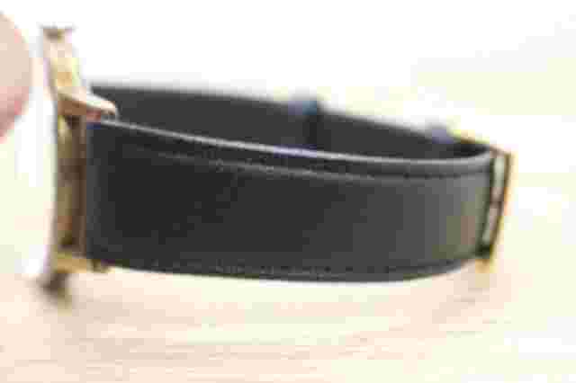 1970's~GERMINAL VOLTAIRE~17J w/CALENDAR DATE~WORKING VINTAGE MEN'S WRIST WATCH~