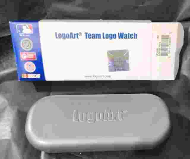 Florida Gators Mens Leather Band Watch By LogoArt Team Sports In Gift Box