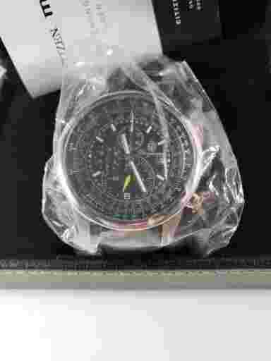 Burgmeister Herren Chronograph Melbourne Mit Citizen Os10 Werk Bm505-122 Schwarz