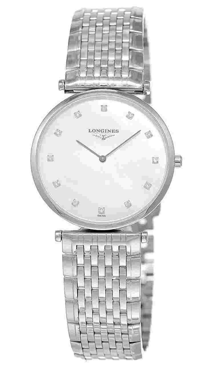 Longines La Grande Classique de Longines White Mother of Pearl Women's Watch - L4.709.4.88.6