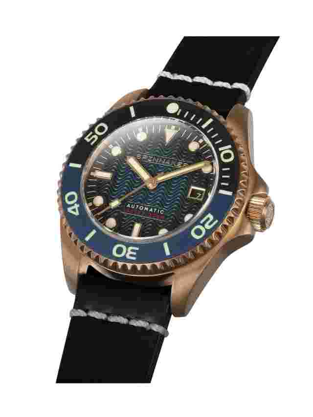 Spinnaker SP-5060-0A Mens Watch Tesei Bronze Swiss Automatic 40mm 30ATM