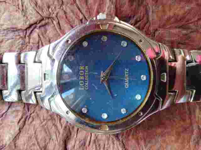 LOBOR LADIES WRIST WATCH QUARTZ EPSON CORP  MOVEMENT, WORKING