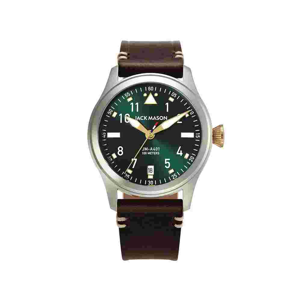 JACK MASON Watches JM-A401-006 AVIATION Holiday Collection Quartz waterproof