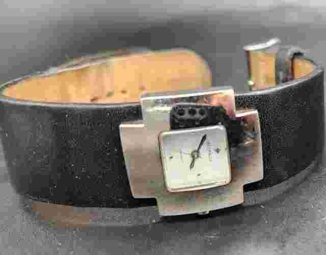IMPERFECT NEEDS REPAIR Silpada Designer Maltese Cross Watch