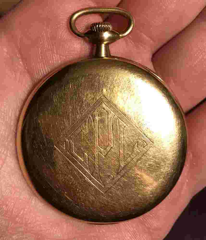 Gruen Verithin No Crystal 18K Gold 27.2 Grams Runs