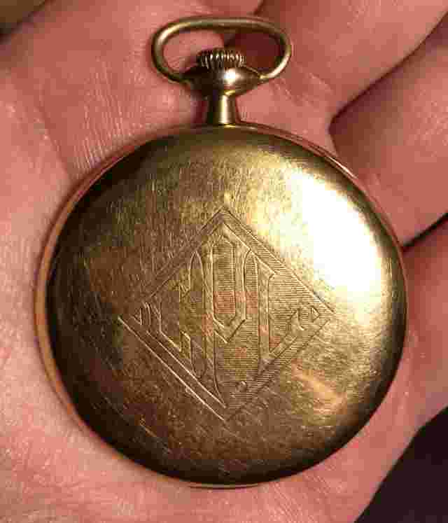 Gruen Verithin No Crystal 18K Gold 27.2 Grams Runs