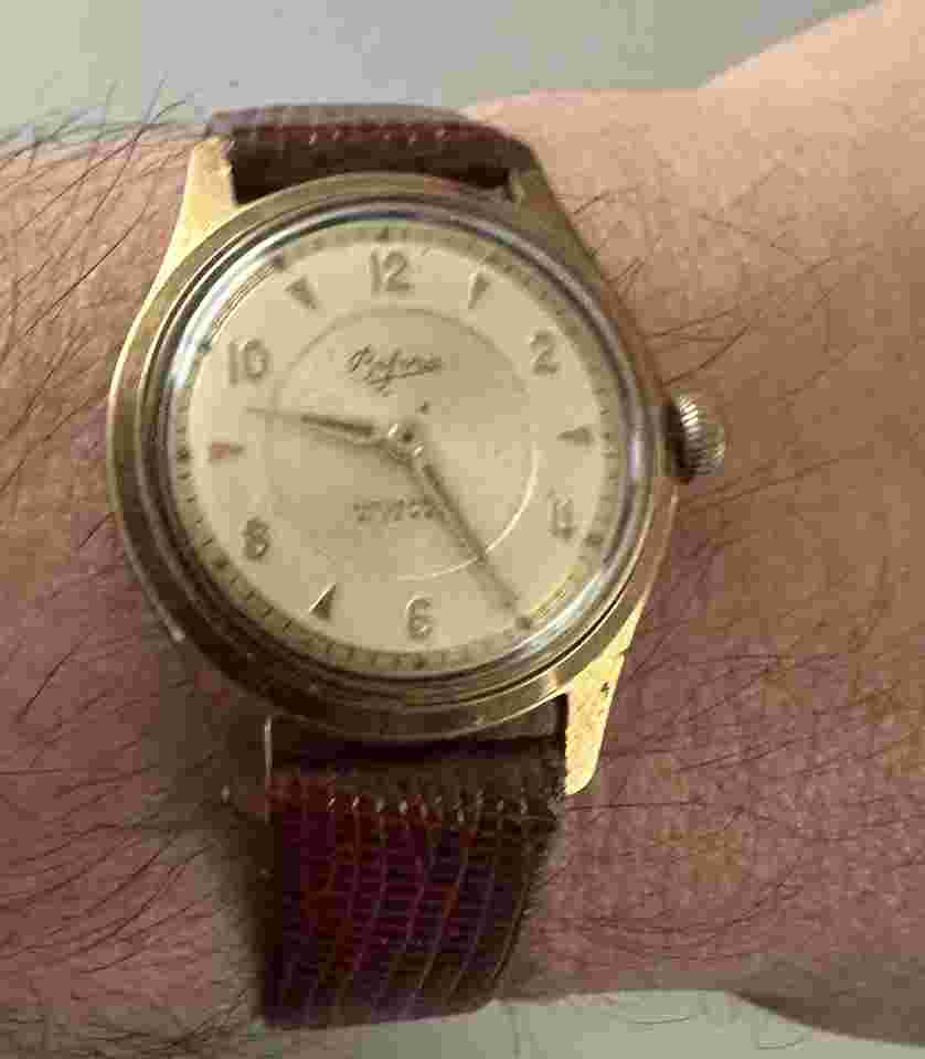 Vintage Bifora 21 Jewels Mechanical GWO Unisex Wristwatch-WORKING