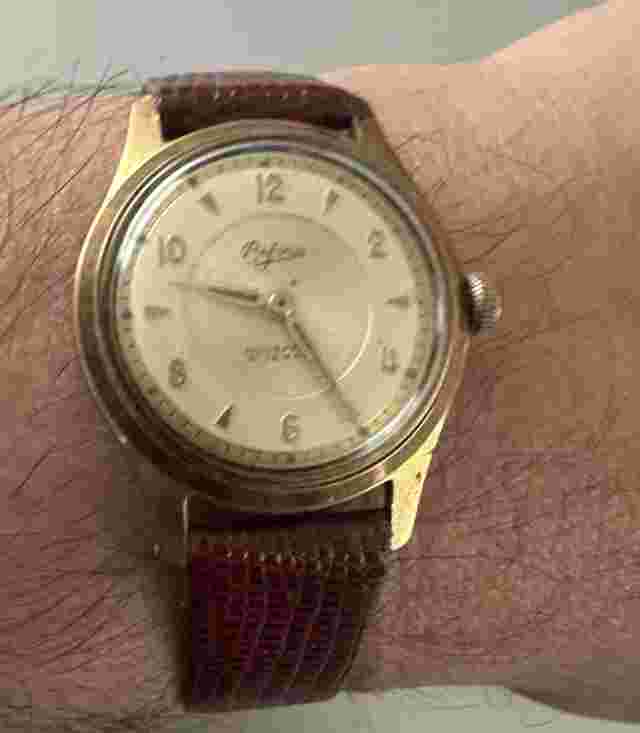Vintage Bifora 21 Jewels Mechanical GWO Unisex Wristwatch-WORKING