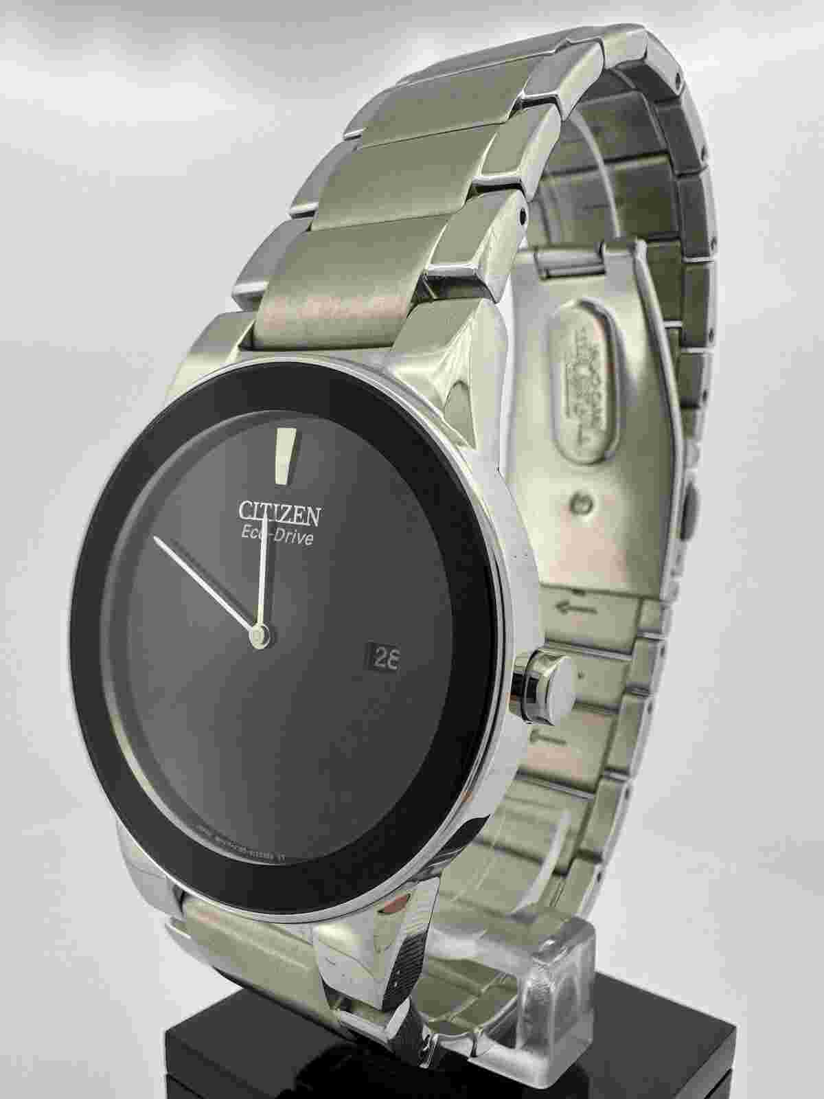 Citizens Axiom Eco Drive Black Dial
