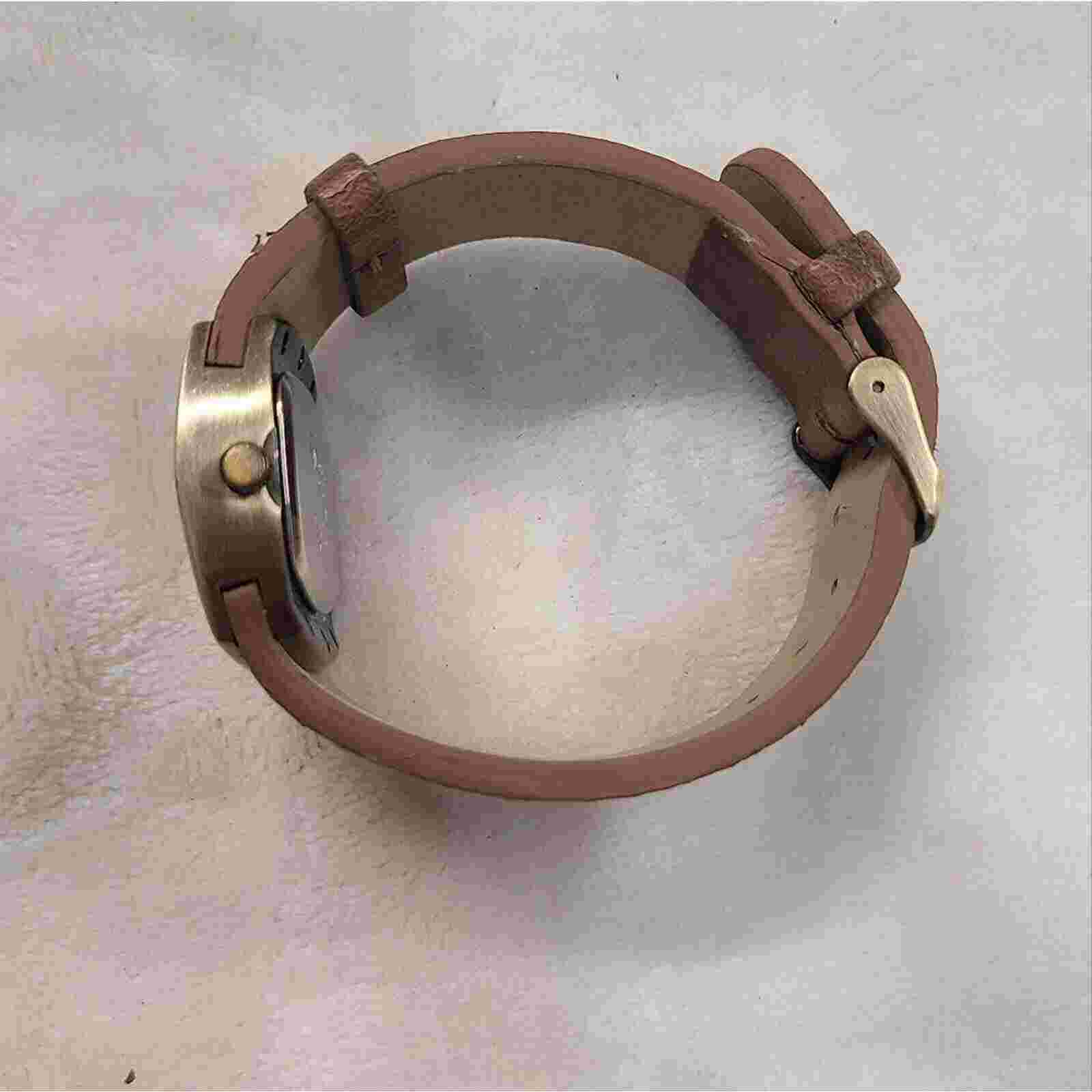 Decree Women's Watch With Floral Embossed Band