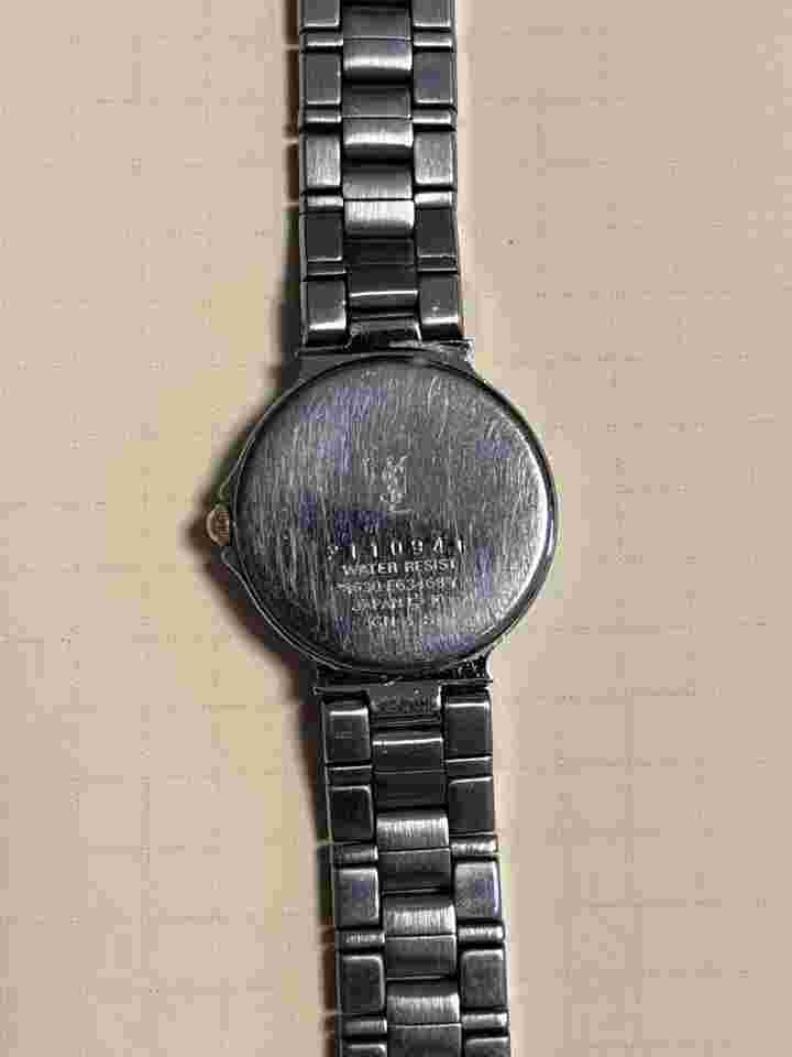 Yves Saint Laurent Vintage Ladies Watch Blue Dial 2.2cm 15cm
