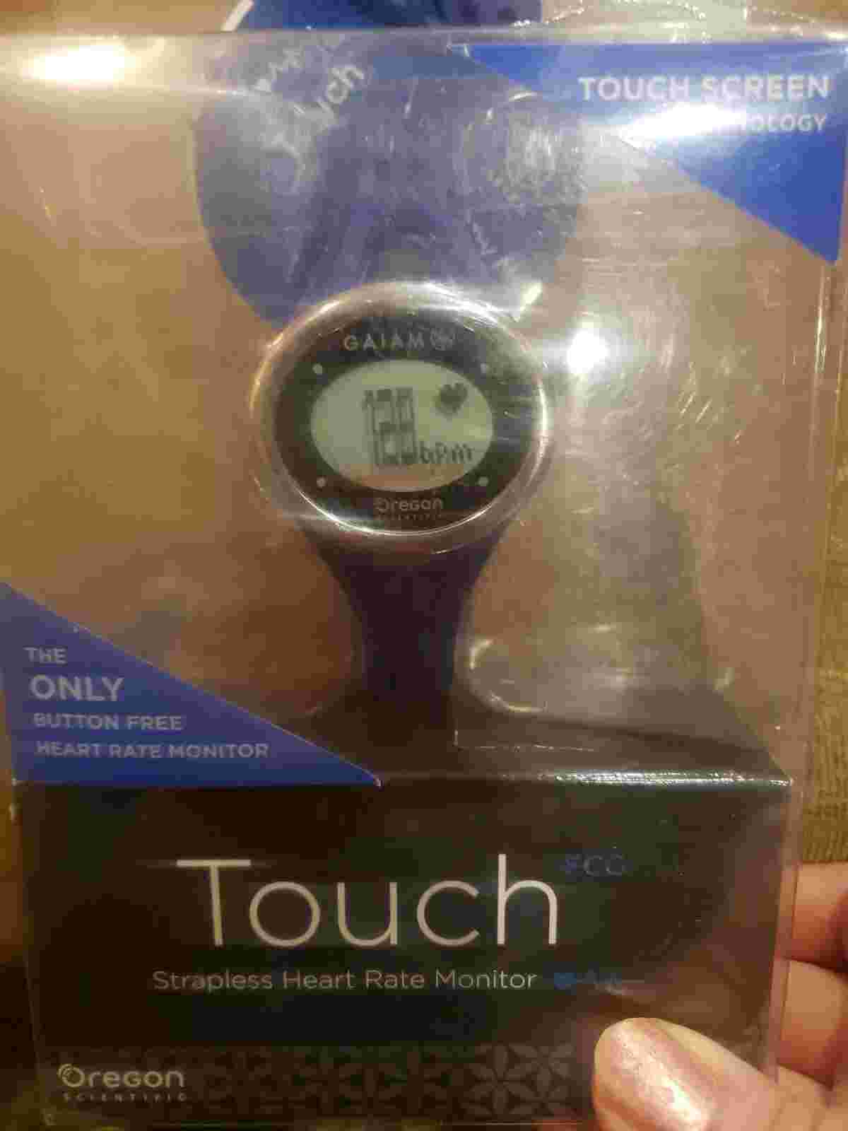 Oregon Scientific Se338m Gaiam ECG Touch Watch Navy