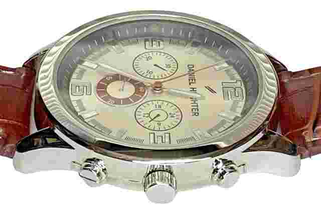 Daniel Hechter Atlas for Men 44.5mm Quartz Analog Roman Silver watch