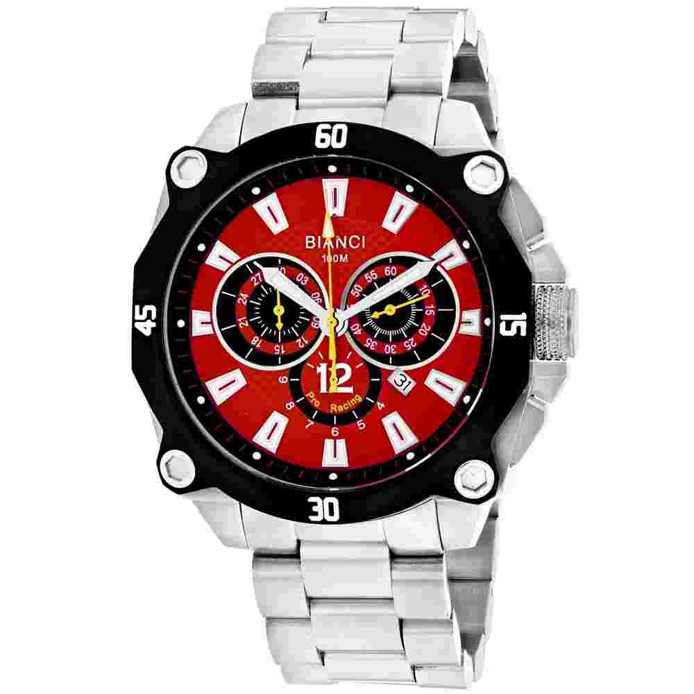Roberto Bianci Men's ENZO RB71010 (dial Red 49mm) Watch