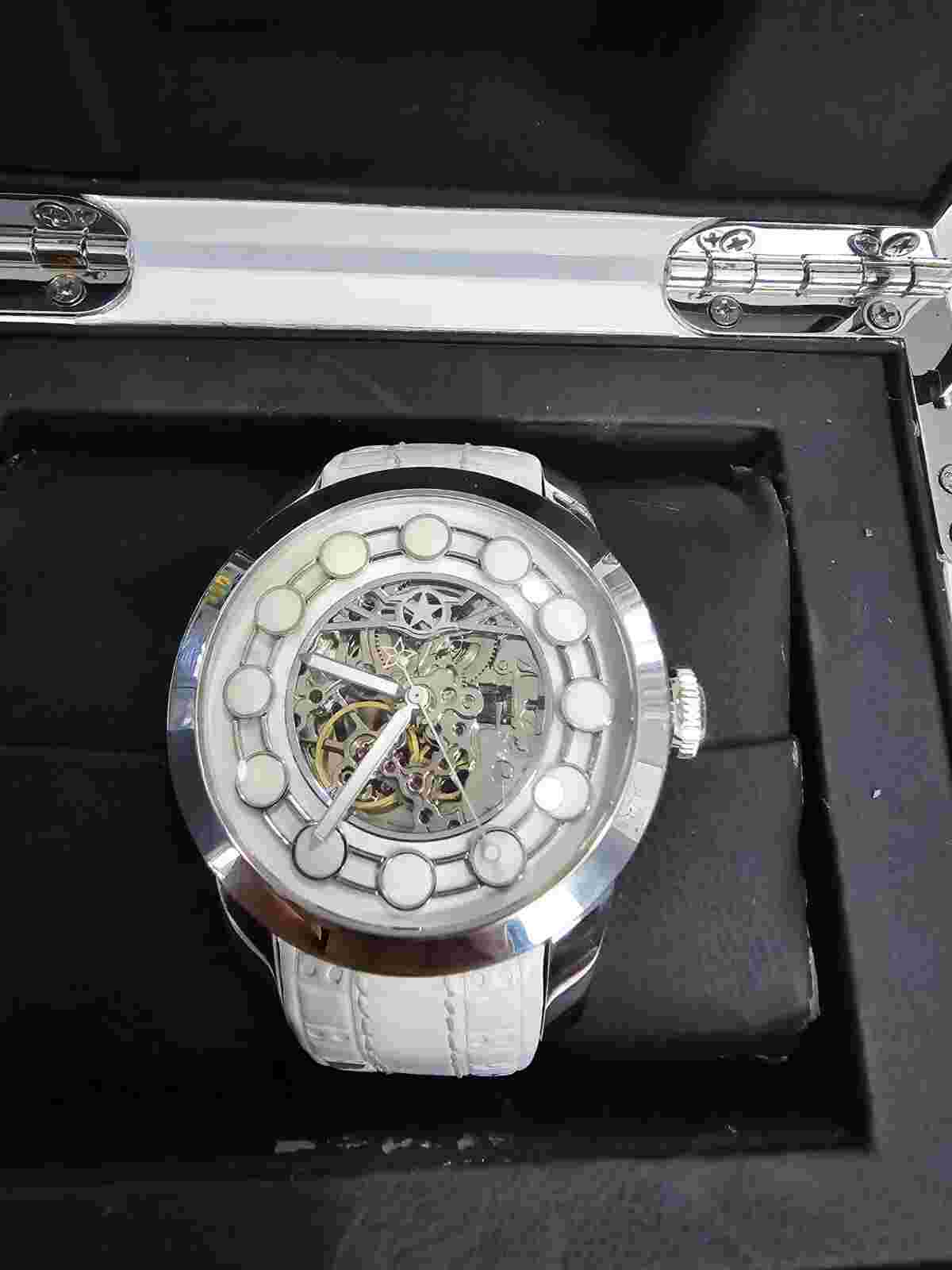 WATCHSTAR ZEN MASTER PLATINUM EDITION 21 JEWELS AUTOMATIC WATCH