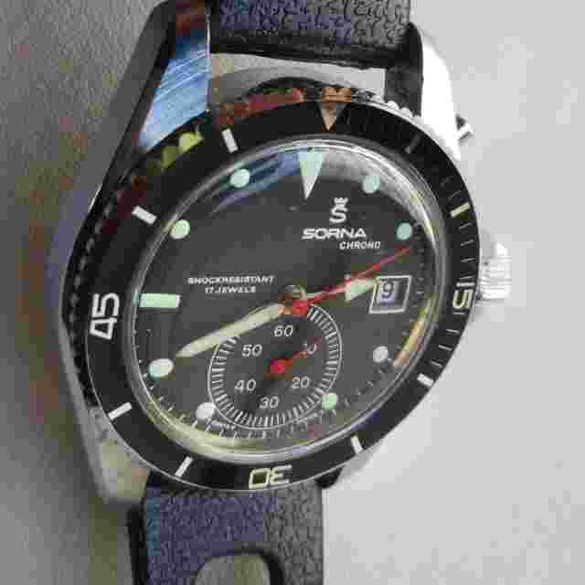 Sorna Mens Manual Watch 35mm