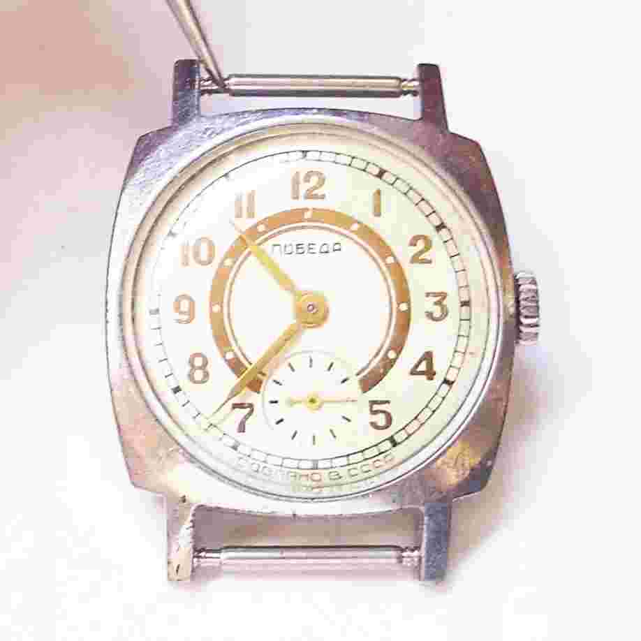 RARE SOVIET POBEDA (ZIM) 2602 MENS WATCH  SERVICED