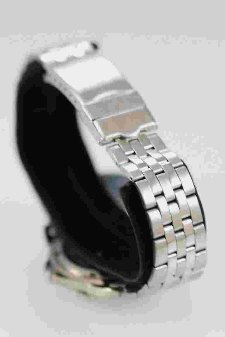 Relic Wet Watch Men Silver Stainless Steel 50m Water Re Battery Date Gray Quartz