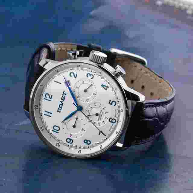 Poljot 31681 Journey Classic Russian Mechanical Chronograph Watch