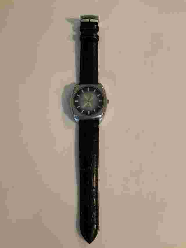 gino milano Leather Strap Watch