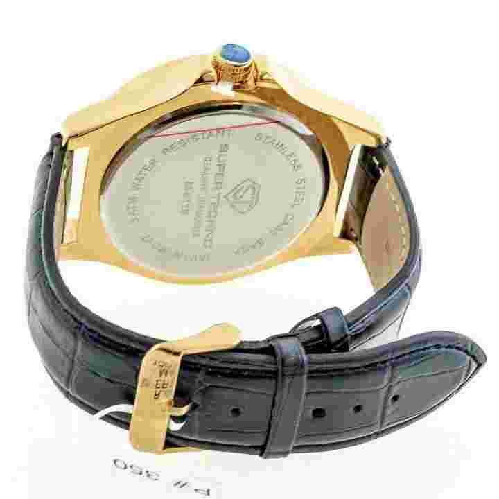 Super Techno Gold Tone Diamond watch
