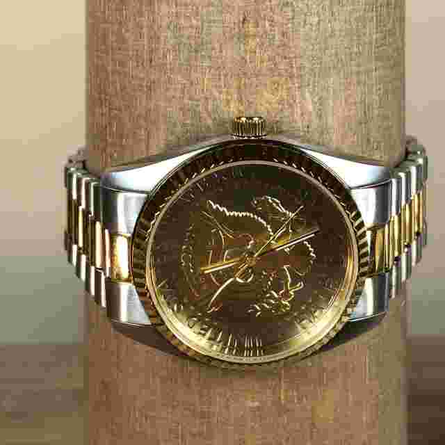 Bradford Exchange 2009 JFK Presidential Half Dollar Watch quartz