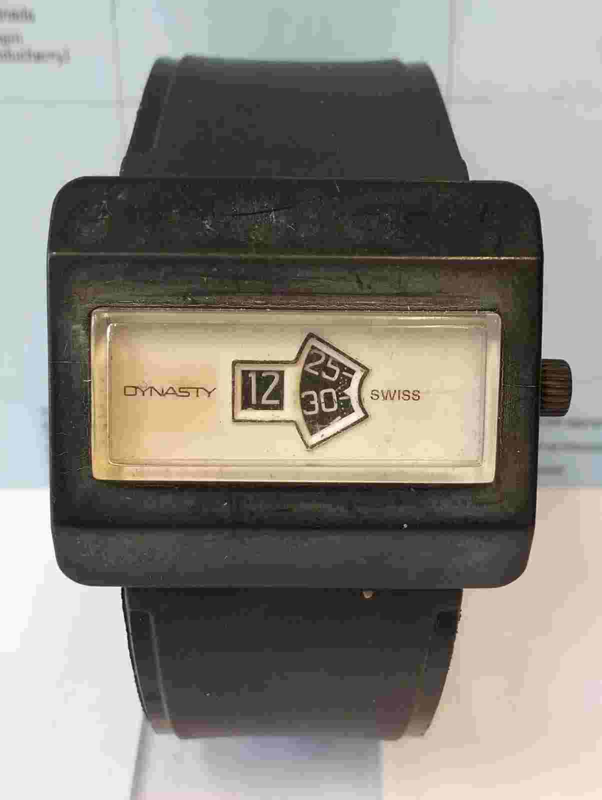 DYNASTY JUMP HOURS DIGITAL WINDING 3685283 SWISS MEN'S NOT WORKING PART PURPOSE