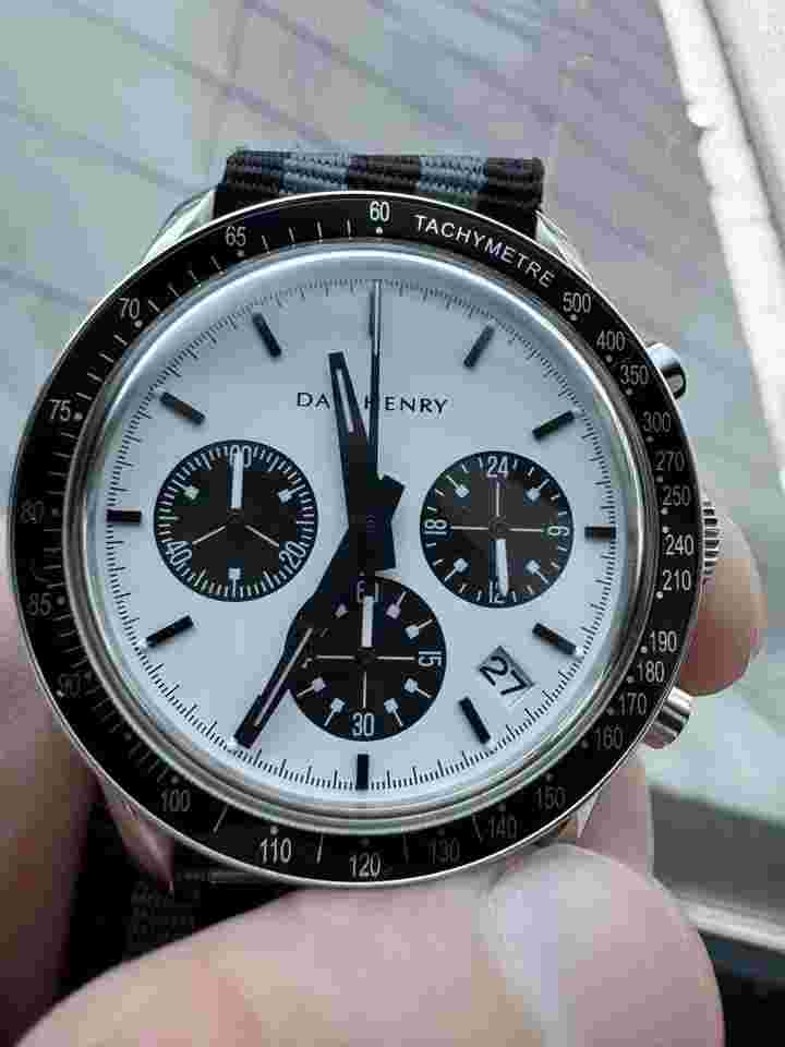 Dan Henry Racing Chronograph 1934/1962 quartz men's watch from Japan