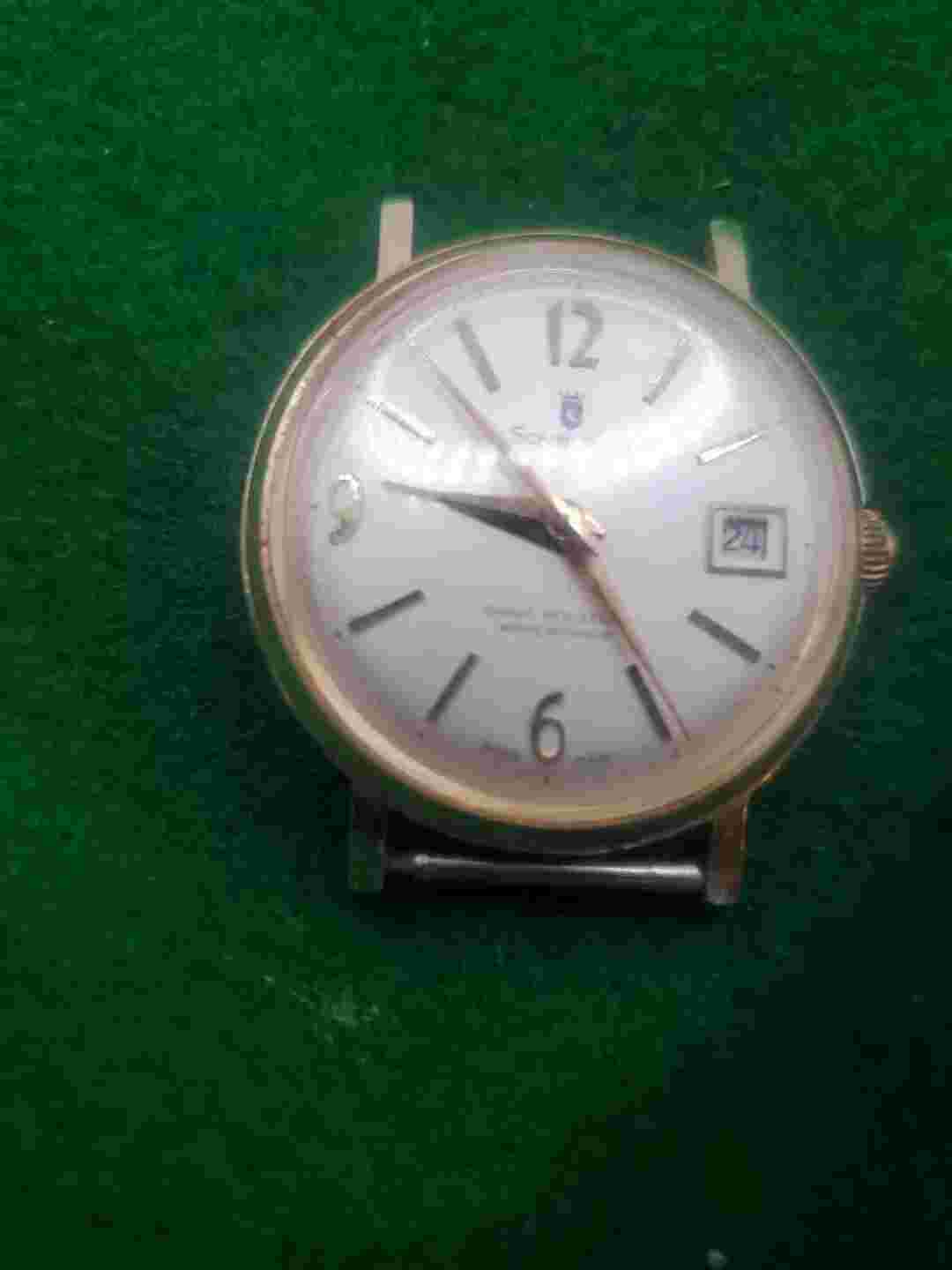 Sovereign vintage swiss made manual wind classic men's watch