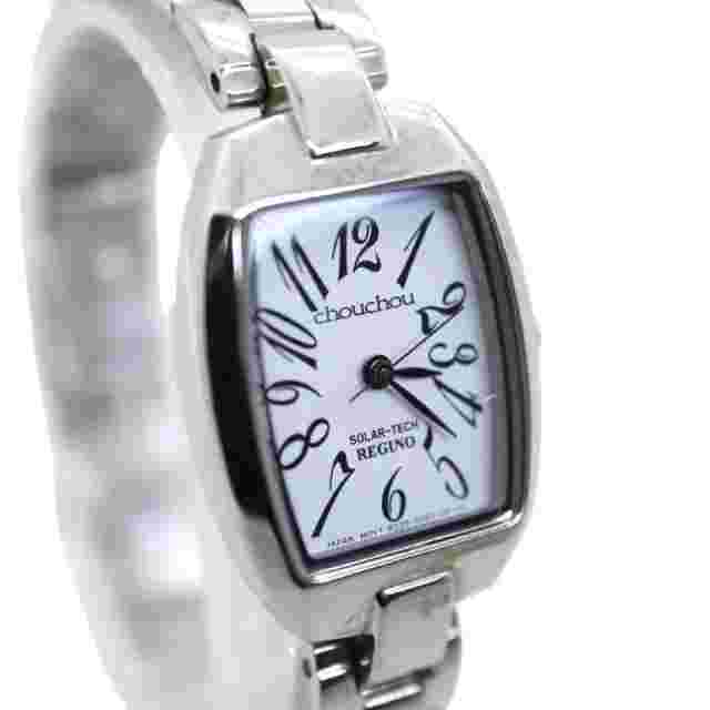Regno Watch Scrunchy Solar Men'S Stainless Steel Silver