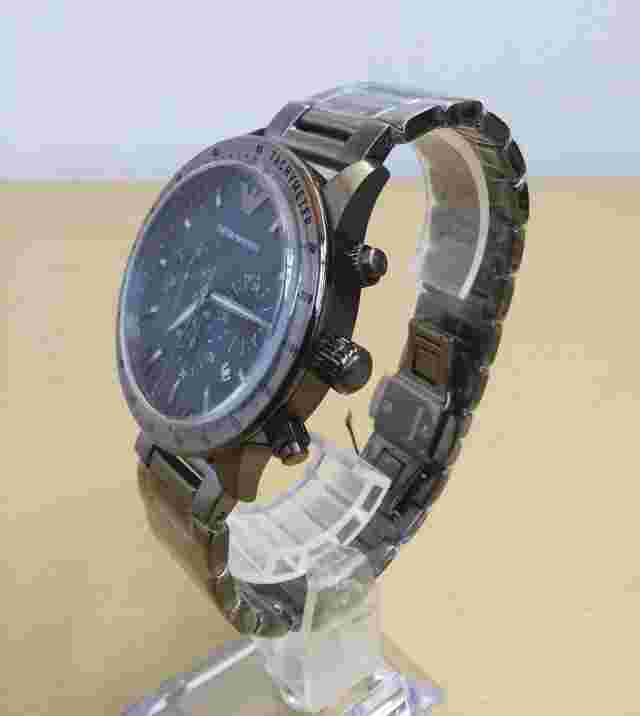 EMPORIO ARMANI AR-80045 Wristwatch Authentic Works Unisex 9724