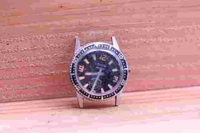UNION ANCRE FE 233-68 DIVER WRIST WATCH 31.5mm 18mm LUG FOR REPAIR (EU)