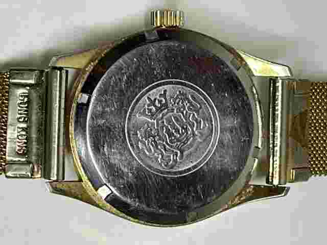 Windup Bicentennial Coin Gold 70s Watch Vintage Tested And Works